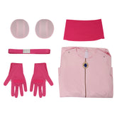 The Super Mario Bros. Movie - Peach Adult Cosplay Costume Jumpsuit Outfits Halloween Carnival Suit